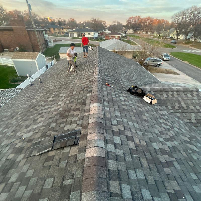 Tamko Titan XT asphalt shingle roof installation Tamko Titan XT asphalt shingle roof installation