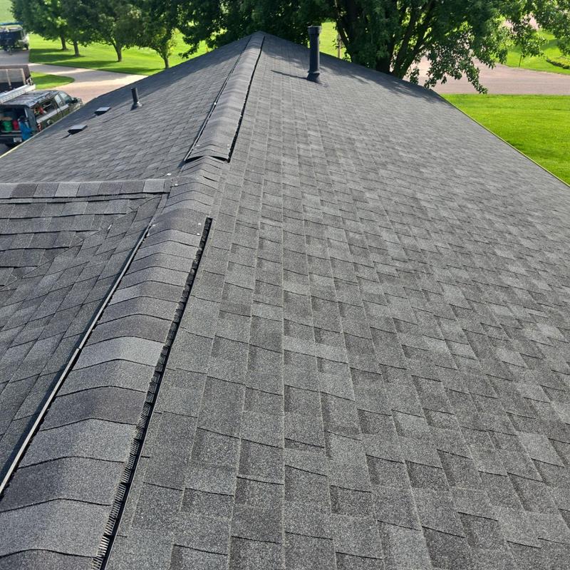 Tamko Stormfighter Flex roof with ridge vent Tamko Stormfighter Flex roof with ridge vent
