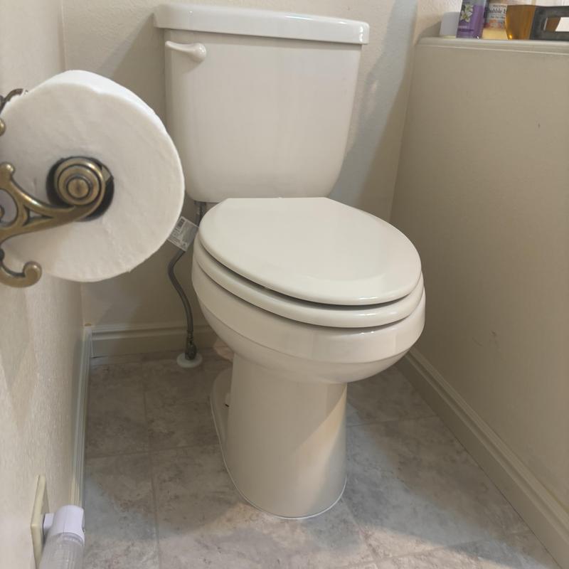 Toilet and emergency shut-off valve replacement Toilet and emergency shut-off valve replacement