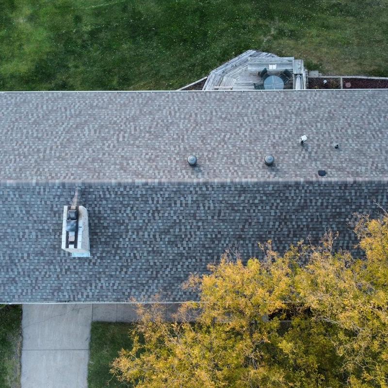 Tamko Titan XT shingles on residential roof in Chapman Tamko Titan XT shingles on residential roof in Chapman