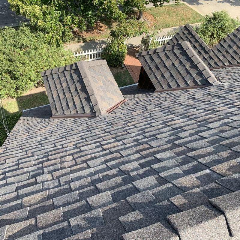 Asphalt shingle roof with dormers in Brea, CA Asphalt shingle roof with dormers in Brea, CA