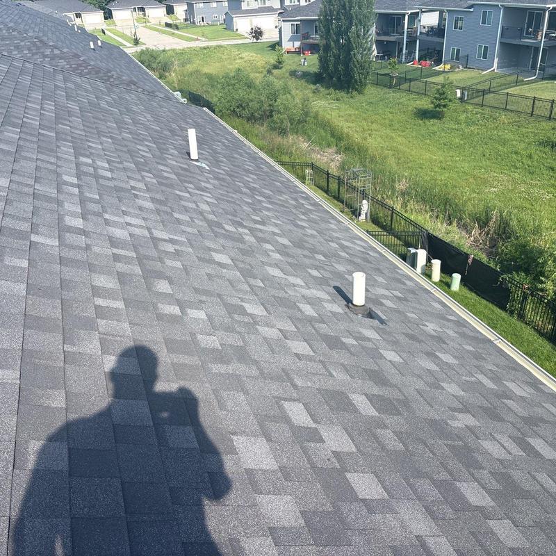 IPS galvanized steel pipe flashing on asphalt shingle roof IPS galvanized steel pipe flashing on asphalt shingle roof