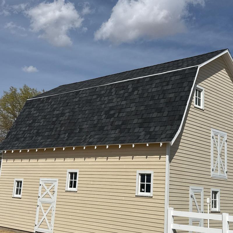 Certainteed Belmont IR Class 4 shingle roof on barn Certainteed Belmont IR Class 4 shingle roof on barn