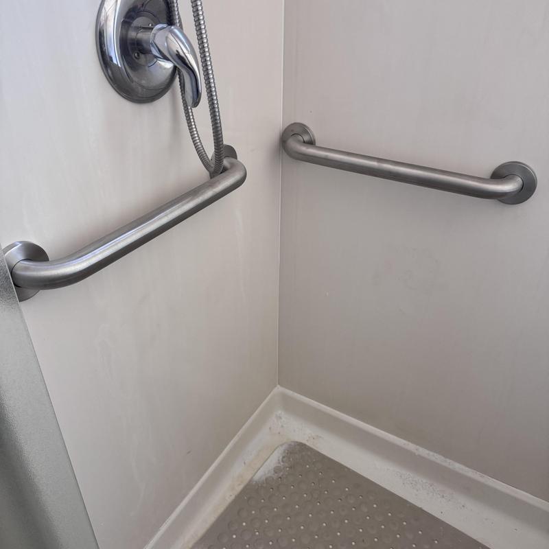 Moen stainless steel shower grab bars installation Moen stainless steel shower grab bars installation