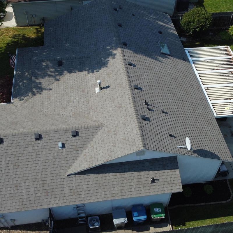 Pabco Premier shingles roof in weathered wood color Pabco Premier shingles roof in weathered wood color