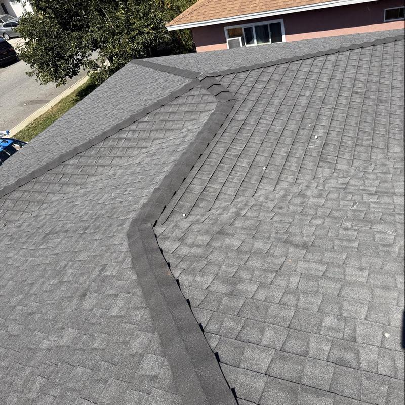Shingle roof with ridge vent inspection in La Puente, CA Shingle roof with ridge vent inspection in La Puente, CA