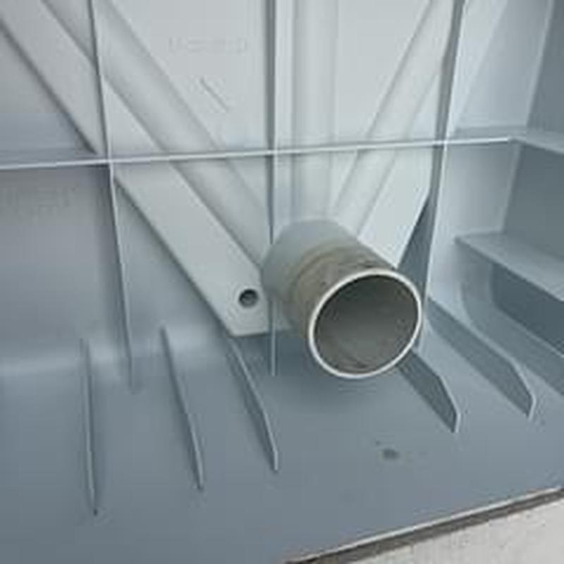 CPVC condensate drain pipe reroute inside unit CPVC condensate drain pipe reroute inside unit
