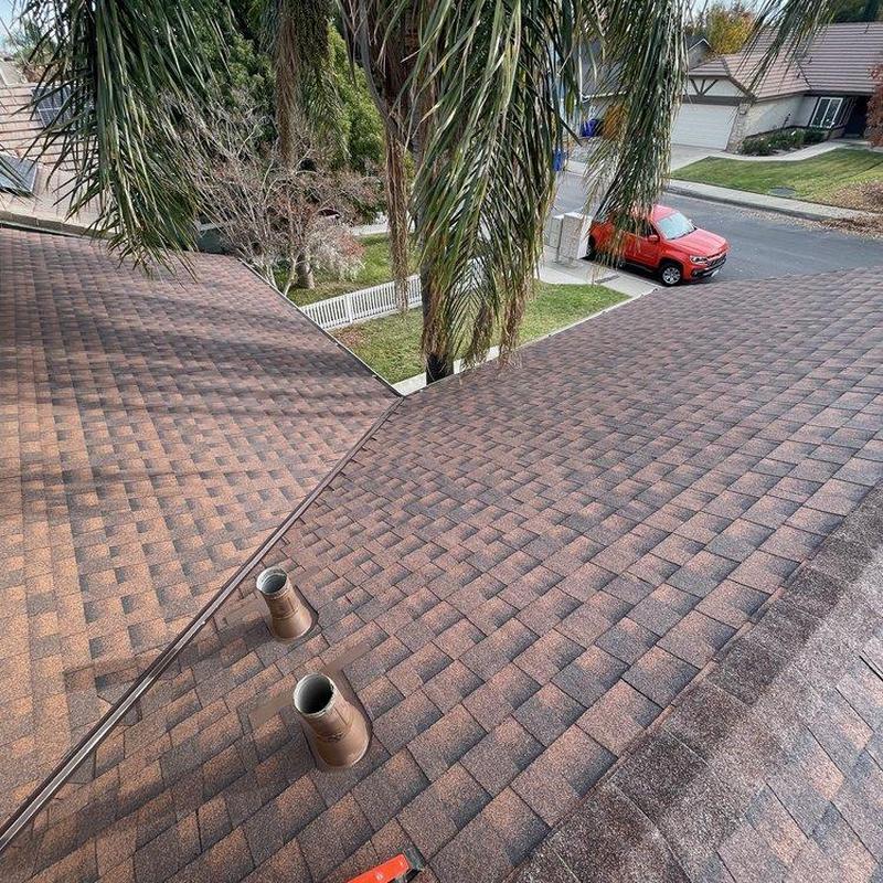 Shingle roof with vent pipes inspection in La Habra, CA Shingle roof with vent pipes inspection in La Habra, CA