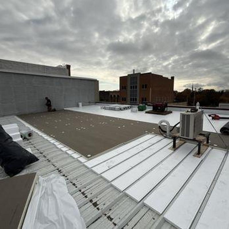 Commercial flat roof membrane inspection in La Habra Heights Commercial flat roof membrane inspection in La Habra Heights