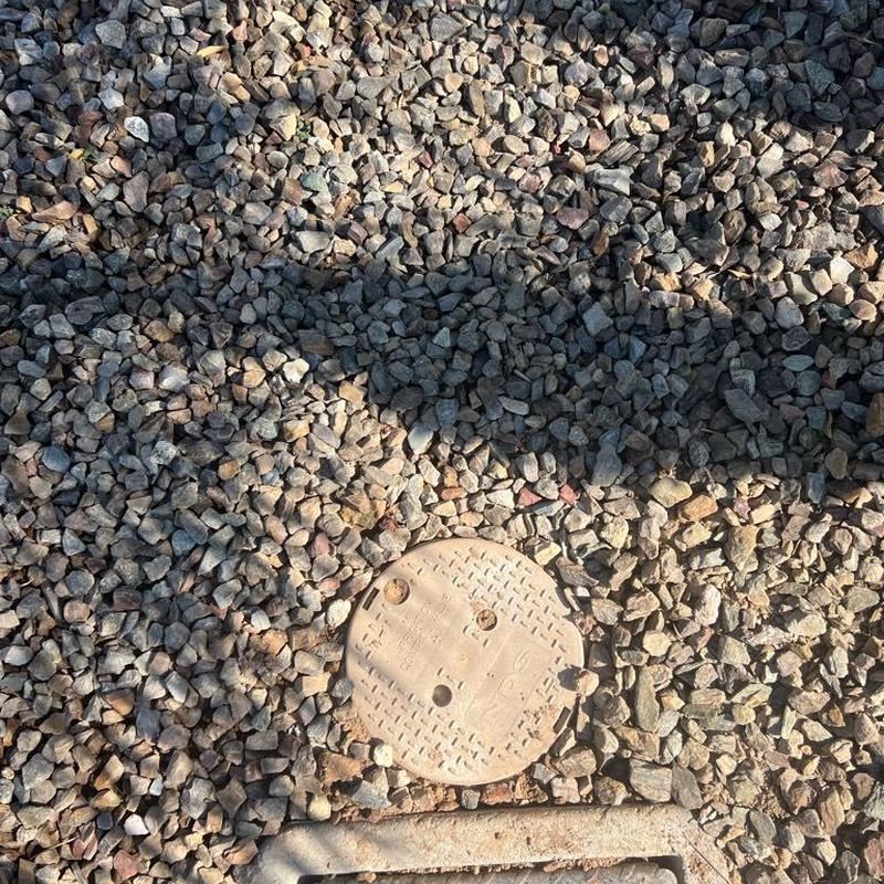 Water pressure regulator valve with landscaping cover box Water pressure regulator valve with landscaping cover box