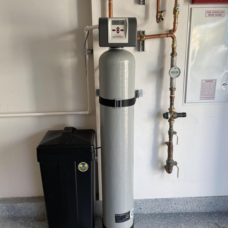 Lancaster City-Soft Hybrid water softener system installation Lancaster City-Soft Hybrid water softener system installation