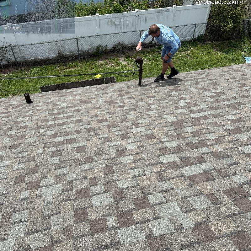Owens Corning Duration shingles with attic fan installation Owens Corning Duration shingles with attic fan installation