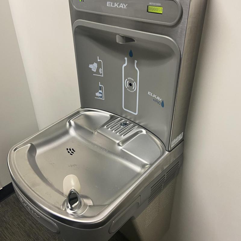 Elkay bottle filling water fountain installation Elkay bottle filling water fountain installation