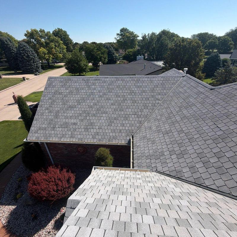 Architectural shingle roof inspection with no damage found Architectural shingle roof inspection with no damage found