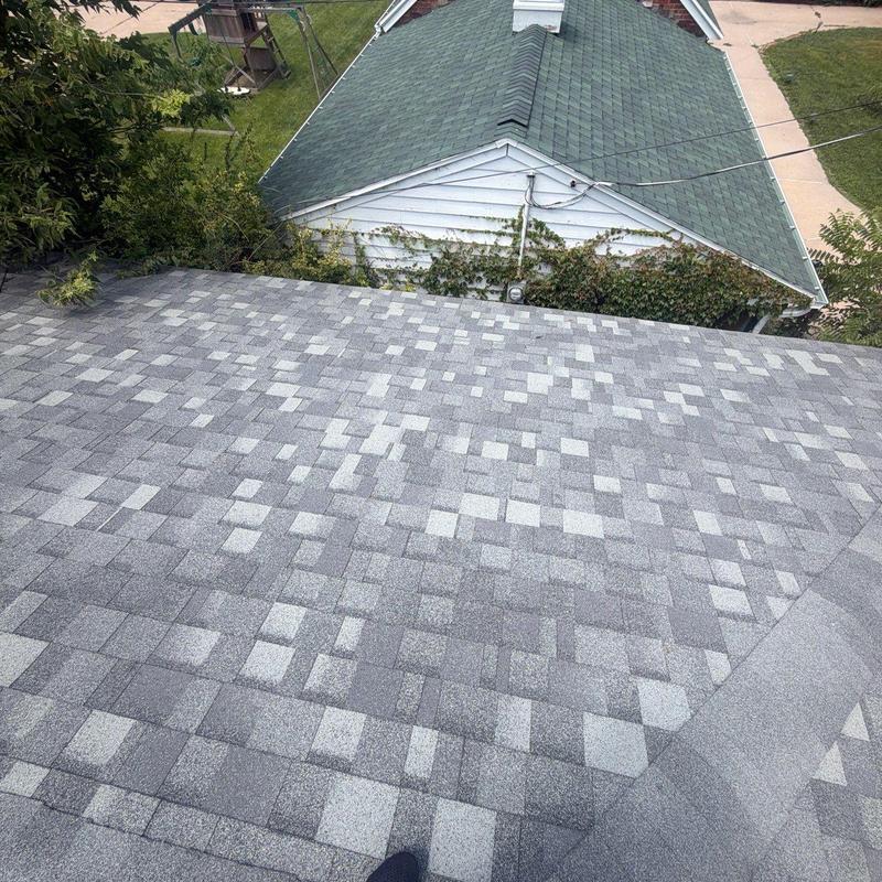 Asphalt shingle roof inspection with no damage Asphalt shingle roof inspection with no damage