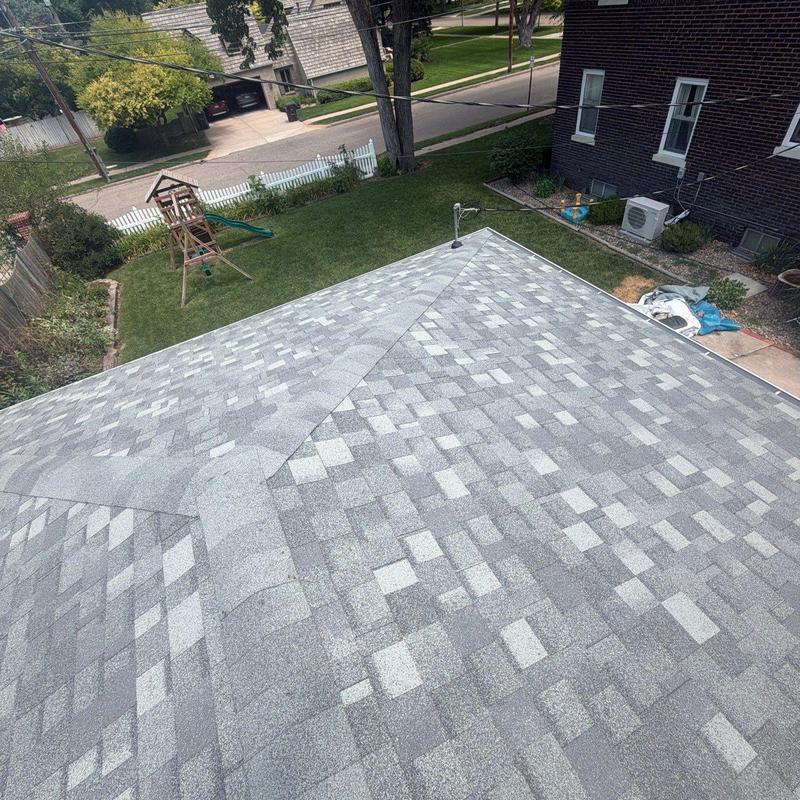 Asphalt shingle roof with no visible damage inspection Asphalt shingle roof with no visible damage inspection