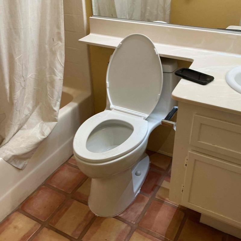 One-piece Kohler comfort height toilet installation One-piece Kohler comfort height toilet installation