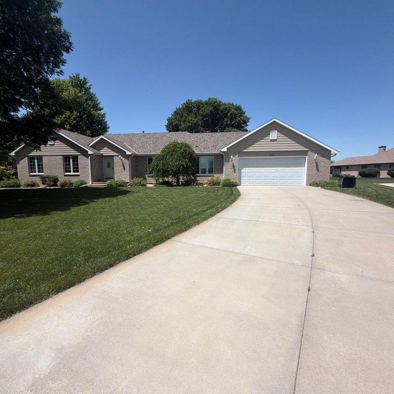 Asphalt shingle roof inspection on suburban house Asphalt shingle roof inspection on suburban house