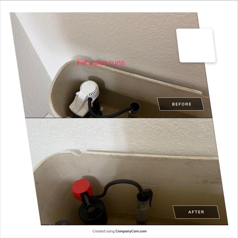 Toilet fill valve replacement before and after in tank Toilet fill valve replacement before and after in tank