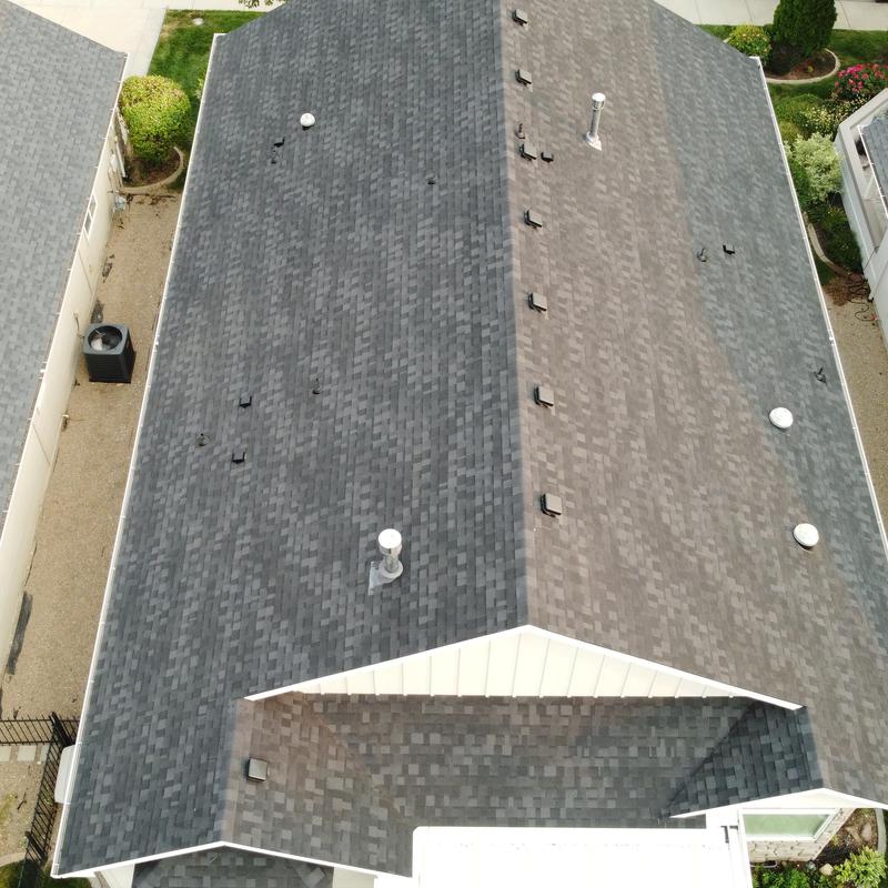 IKO Dynasty shingle roof with vents and pipes installation IKO Dynasty shingle roof with vents and pipes installation