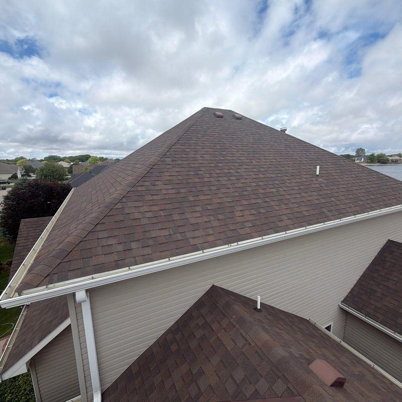 Asphalt shingle roof inspection with no damage found Asphalt shingle roof inspection with no damage found