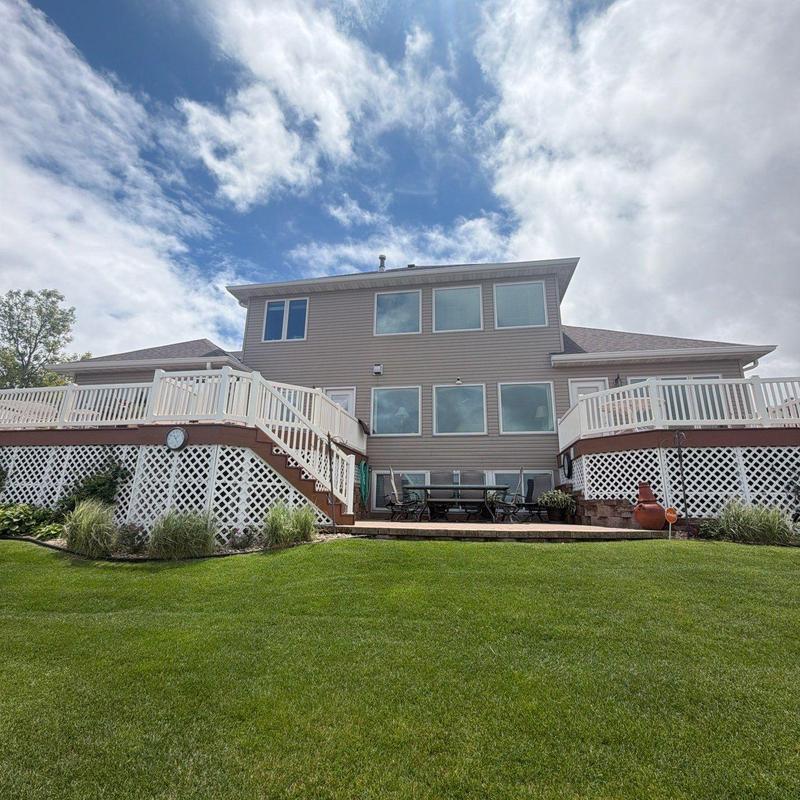 Roof and siding inspection on residential home Roof and siding inspection on residential home