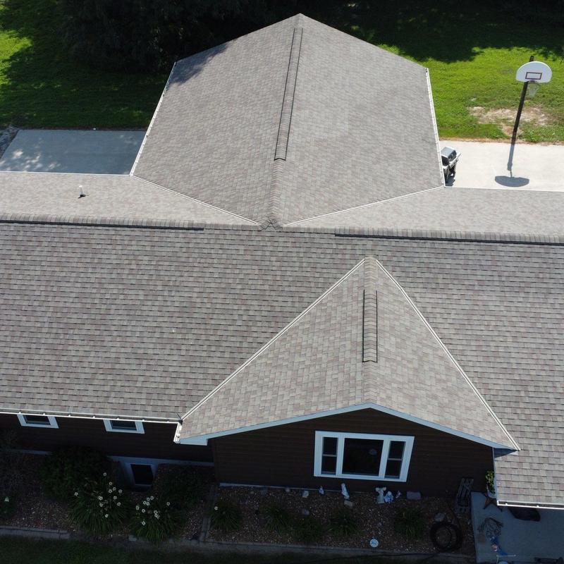 Asphalt shingle roof inspection with no damage found Asphalt shingle roof inspection with no damage found