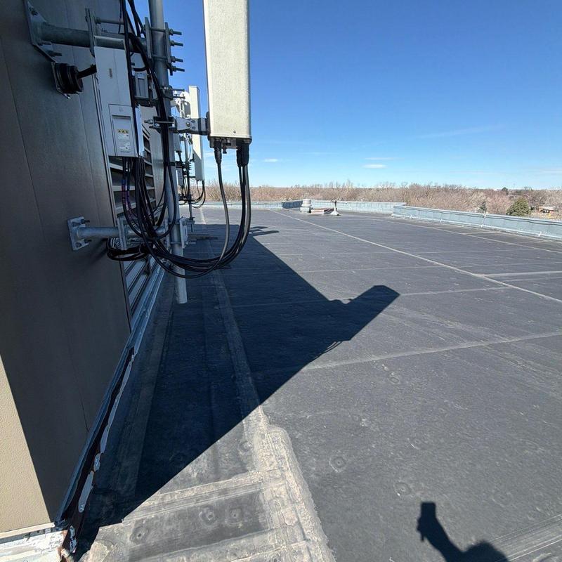 Flat roof membrane and rooftop antennas inspection Flat roof membrane and rooftop antennas inspection