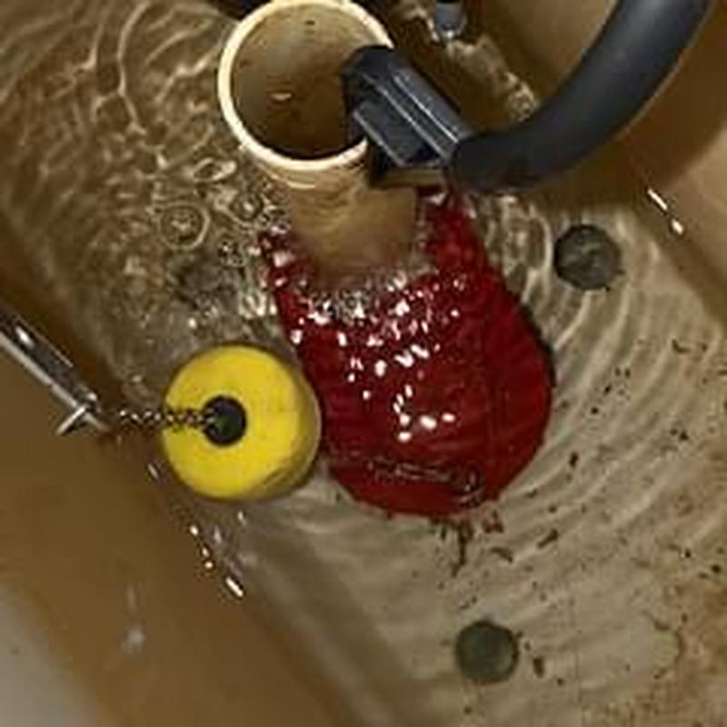 Toilet flapper and handle inside tank replacement Toilet flapper and handle inside tank replacement