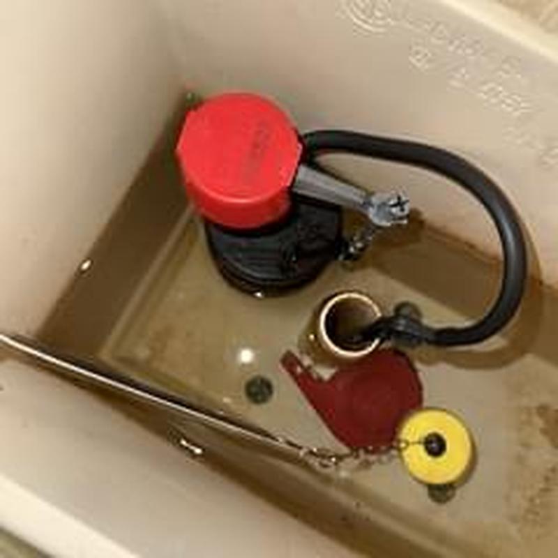 Toilet flapper replacement and flush handle repair Toilet flapper replacement and flush handle repair