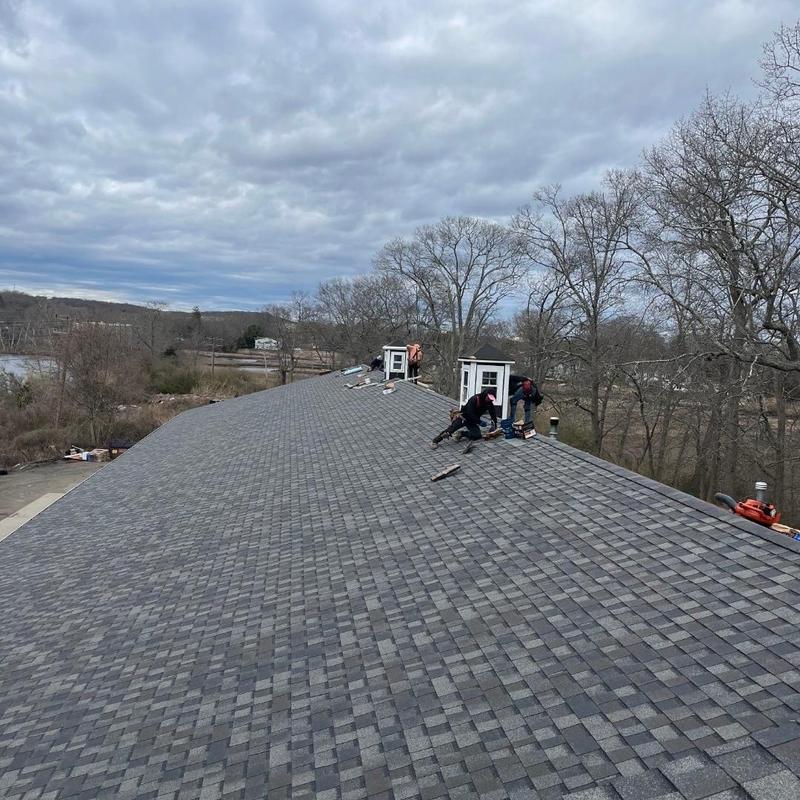 CertainTeed Landmark Pro shingles roof installation in Old Saybrook CertainTeed Landmark Pro shingles roof installation in Old Saybrook