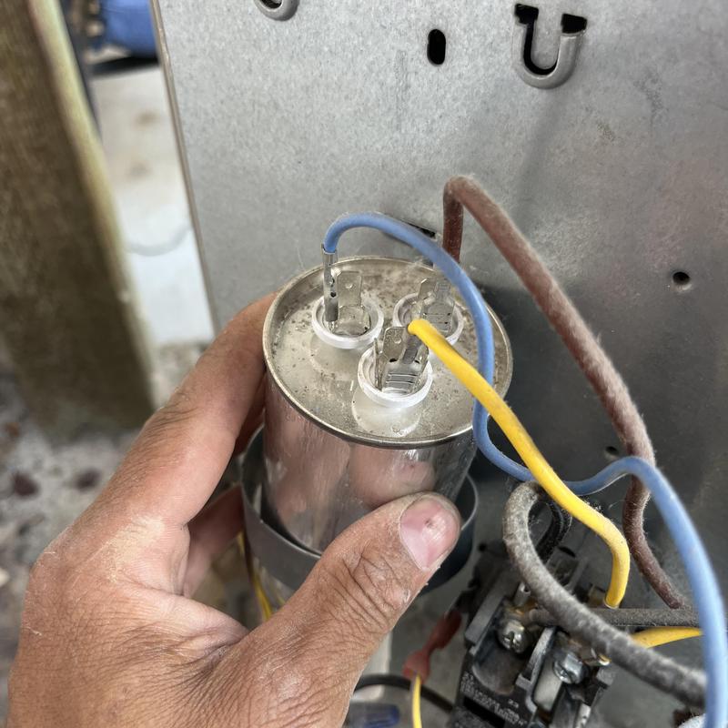 Run capacitor on Carrier condensing unit replacement