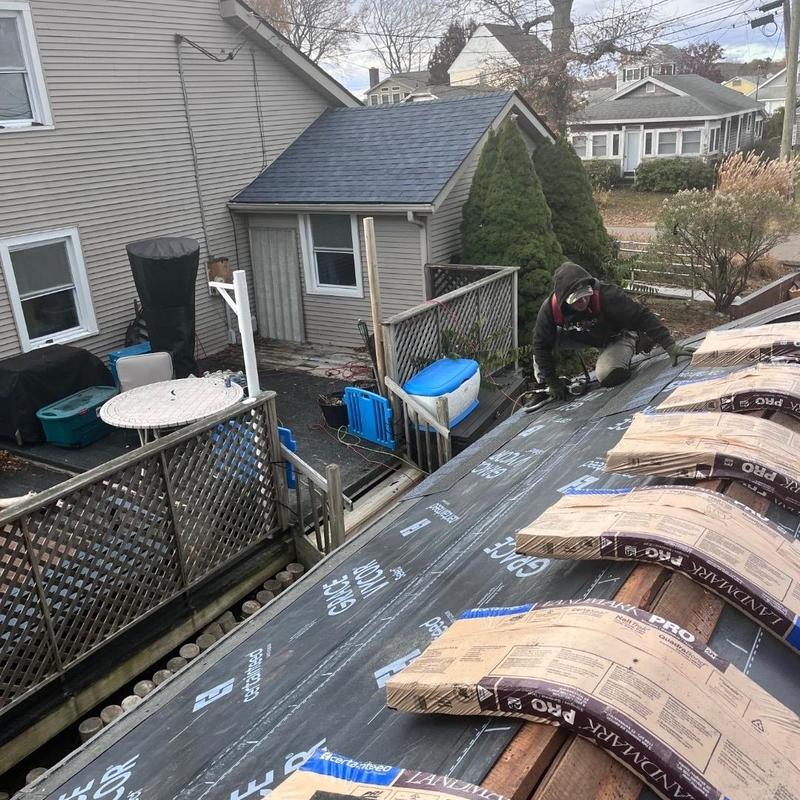 CertainTeed Landmark Pro shingles and ice shield installation CertainTeed Landmark Pro shingles and ice shield installation