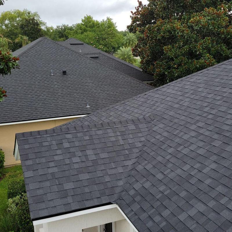 Onyx Black Owens Corning asphalt shingle roof installation Onyx Black Owens Corning asphalt shingle roof installation