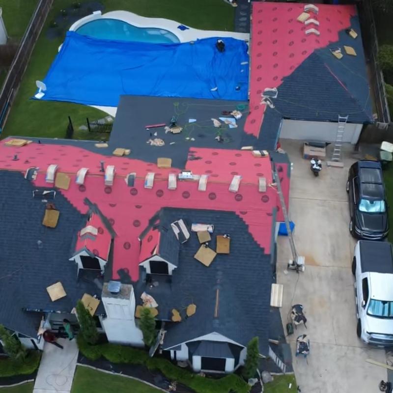 CertainTeed ClimateFlex roofing underlayment installation