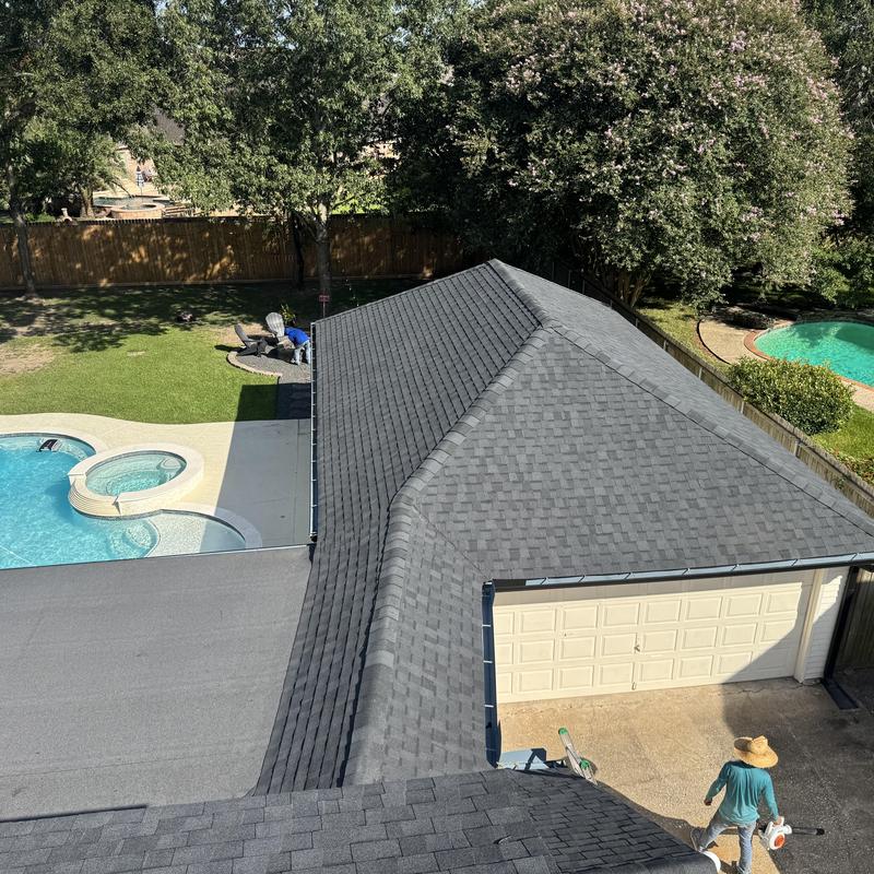 ClimateFlex impact-resistant shingle roof with ridge vent