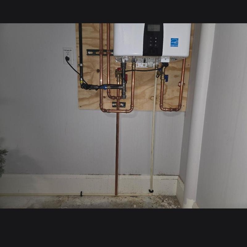 Navien 240a2 tankless water heater installation