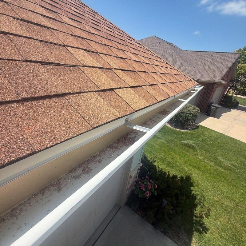 Asphalt shingle roof and gutter inspection in Hastings Asphalt shingle roof and gutter inspection in Hastings