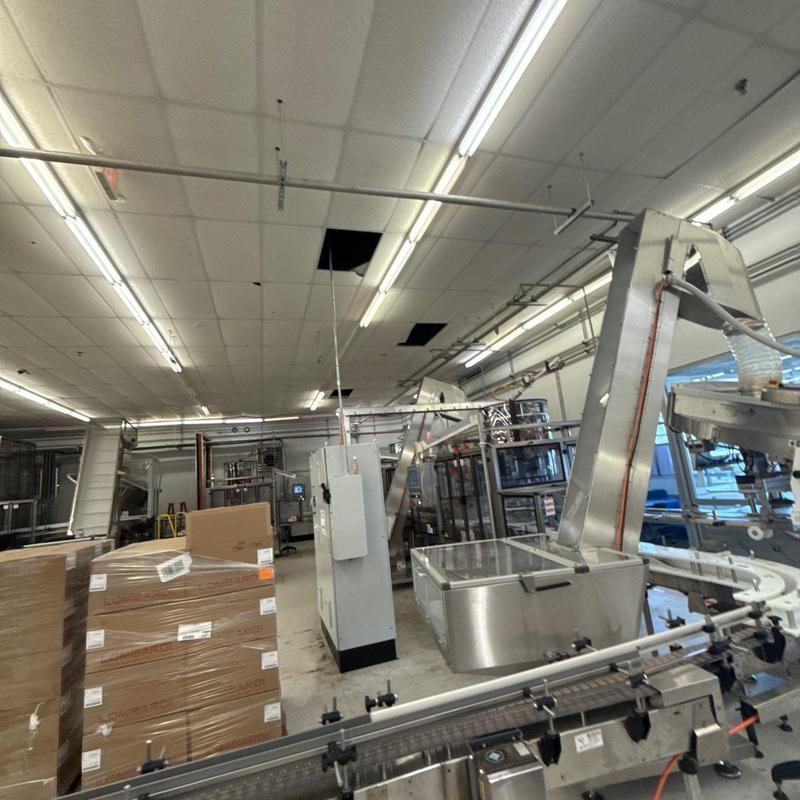 Conveyor system and packaging machinery in factory