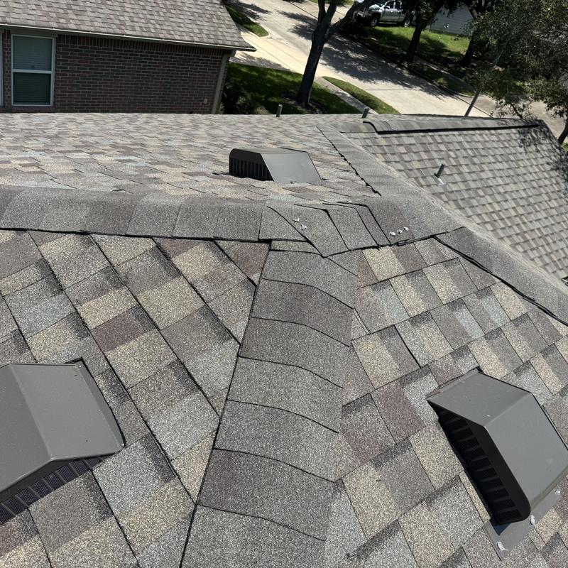 AirHawk roof vents on architectural shingle roof
