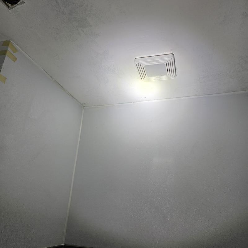 Bathroom exhaust vent installation location check