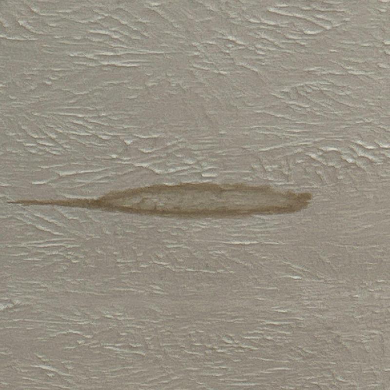 Drywall surface with crack and water stain damage