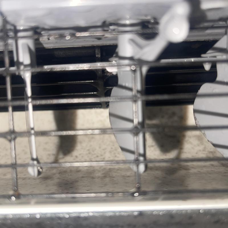 Mini split blower wheel and evaporator coil cleaning
