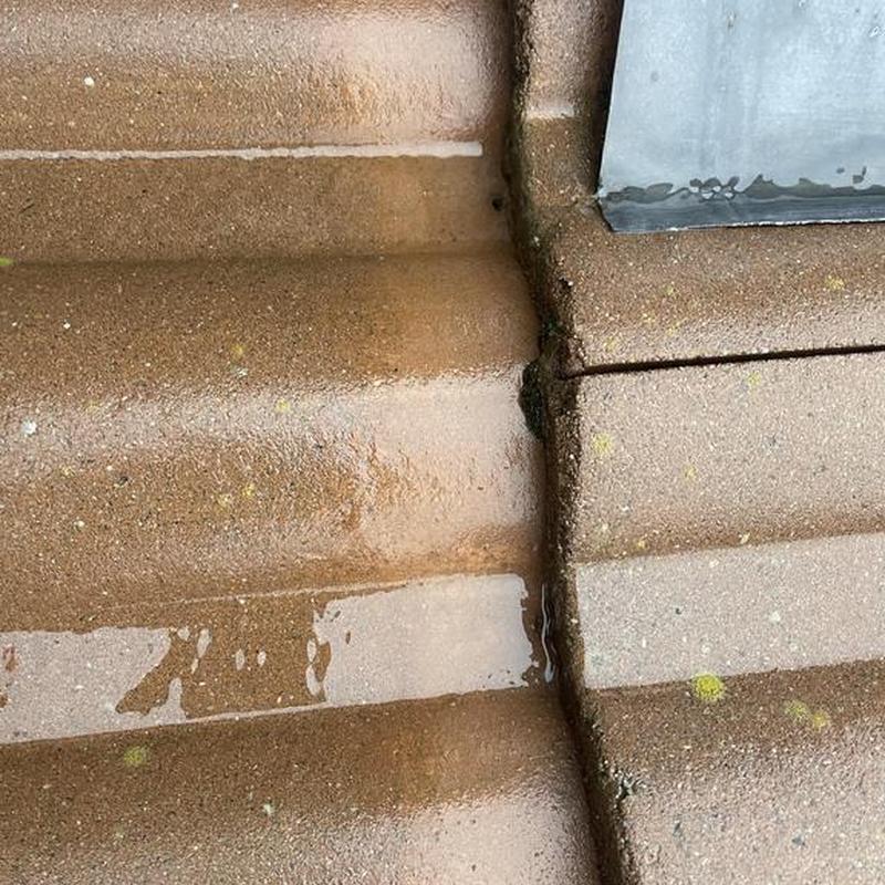 Clay tile roof with metal flashing in Copperopolis, CA Clay tile roof with metal flashing in Copperopolis, CA