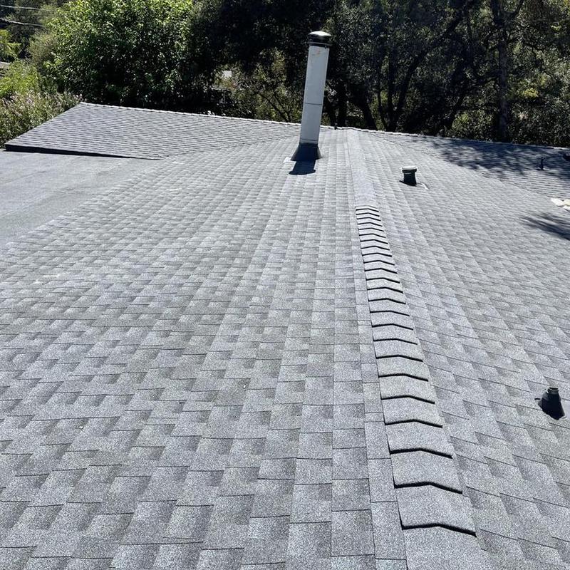 GAF 50-year asphalt shingle roof with vents GAF 50-year asphalt shingle roof with vents