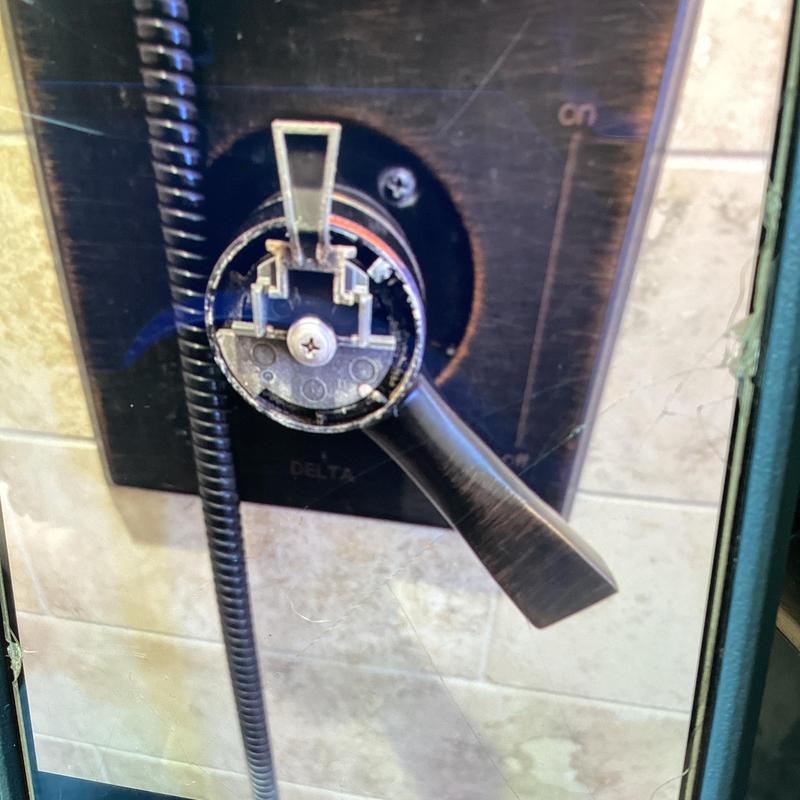 Delta 17 series shower cartridge replacement handle