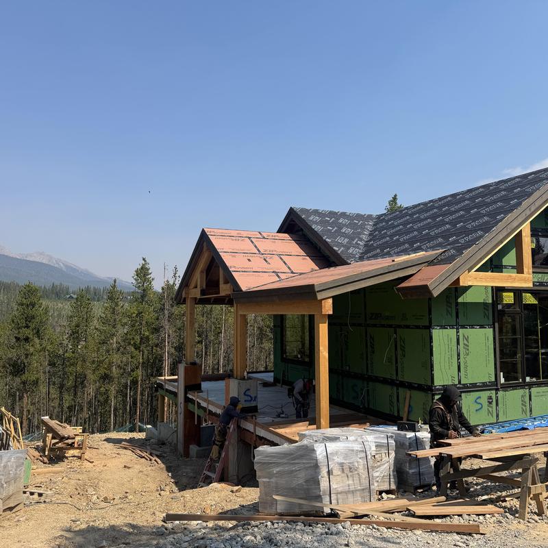 Asphalt shingle and metal roof installation prep Asphalt shingle and metal roof installation prep