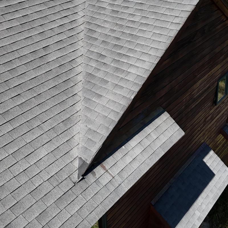 Asphalt shingle roof valley and flashing inspection Asphalt shingle roof valley and flashing inspection