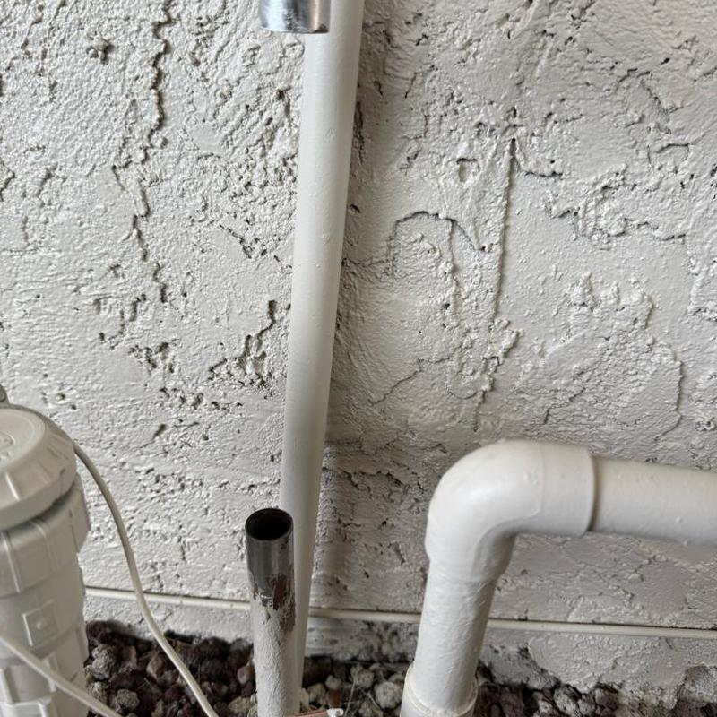 Pressure reducing valve and main shut off valve installation Pressure reducing valve and main shut off valve installation