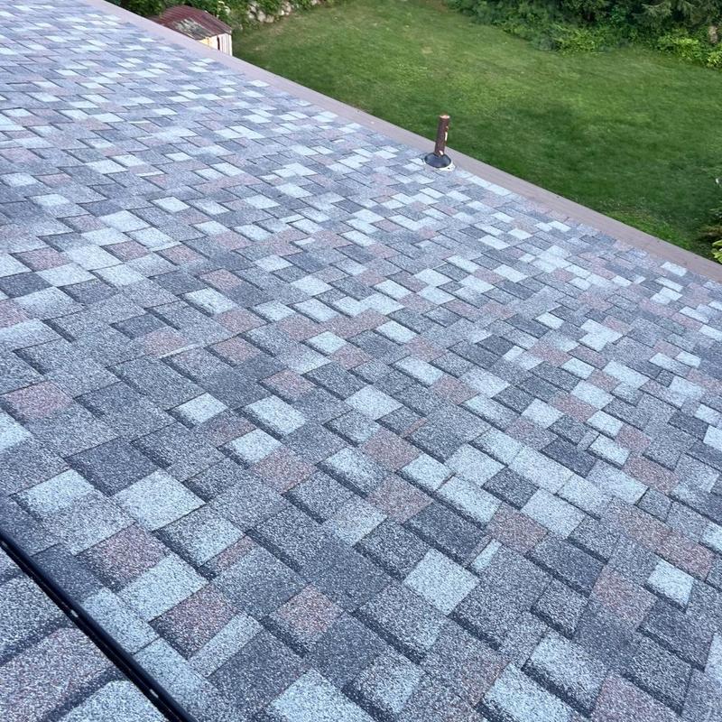 CertainTeed Landmark Pro shingles on residential roof CertainTeed Landmark Pro shingles on residential roof